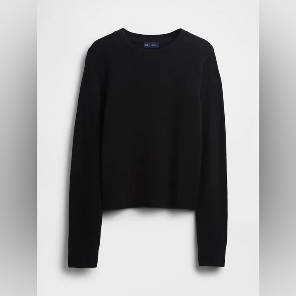 Vintage Gap Mohair Blend Black Sweater
